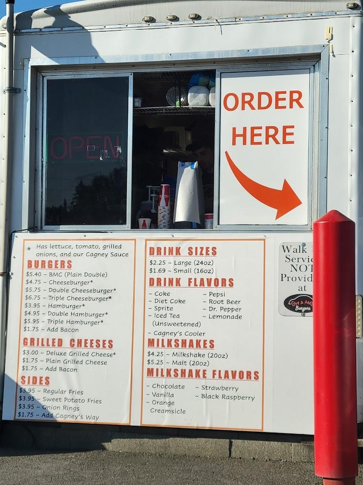 Out & About Burgers Menu image 4